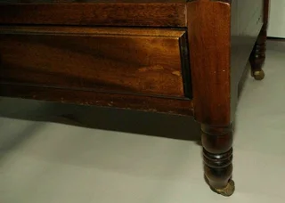 Magazine Rack - Solid Mahogany