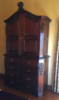 Mahogany Armoire