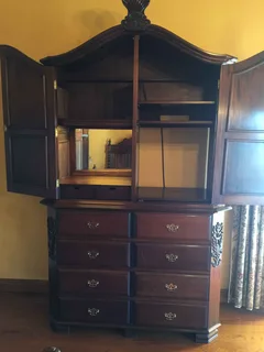 Mahogany Armoire