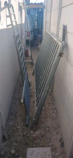 Galvanized gate for sale.