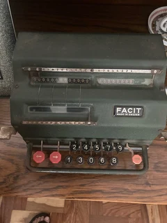 Facit mechanical calculator- price drop
