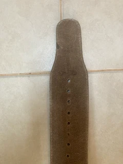 Leather Rebel powerlifting belt