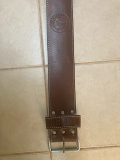 Leather Rebel powerlifting belt