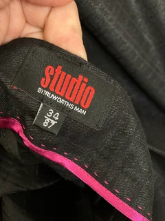 3 piece charcoal grey suit