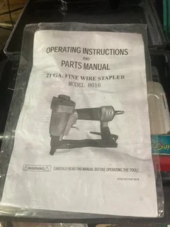 3 x pneumatic nail guns