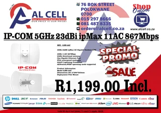 IP-COM 5GHz 23dBi ipMax 11AC 867Mbps