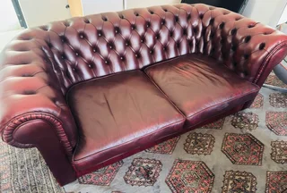 Chesterfield genuine leather