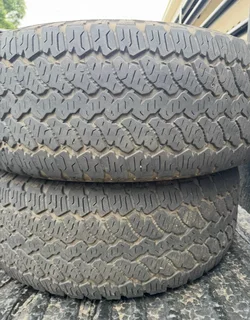 Used General Grabber AT3 set of 4 tyres