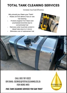 Diesel Fuel Tank Cleaning