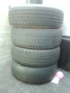 Steelies tyres and rims x4 for sale