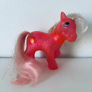 Vintage G1 My Little Pony – Sparkle Pony “sunspot” (1987) – Collector's Item
