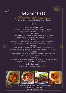Mamgo Online Restaurant