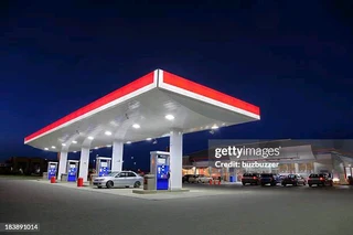 Non branded filling station for sale.