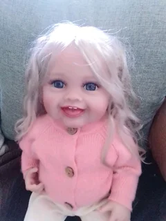 Blonde 55cm reborn doll