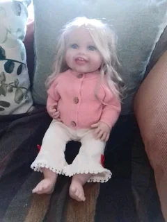 Blonde 55cm reborn doll