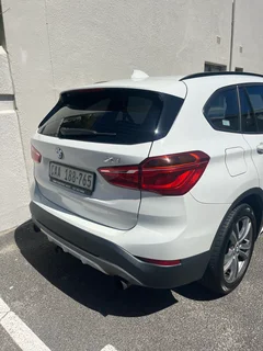 White BMW X1