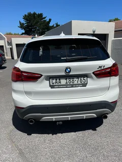 White BMW X1