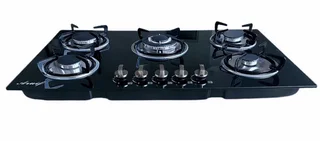 Brand New 5 Plate Gas Hob Auto Ignition 860mm X 510mm