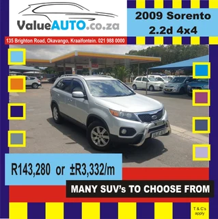 2009 Kia Sorento 2.2 4x4 5-Seater