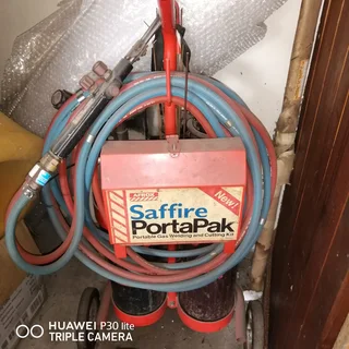Porta pack gas set