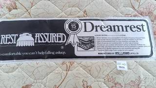 Queen size bed rest assured mattress and base in good condition and very comfortable