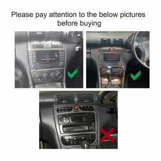 Mercedes Benz W203 C-Class (2004 - 2007) &amp; CLK W209 Android Radio With Wireless Apple Car Play