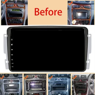 Mercedes Benz C-CLASS W203/A -CLASS W168 (2000 - 2004) Android Radio With Wireless Apple Car Play