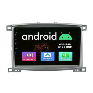 Toyota Land Cruiser 100 (2003 - 2008) Android Radio With Wireless Apple Car Play and Android Auto