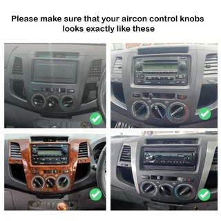 Toyota Hilux/Fortuner (2006 -2010) Android Radio With Wireless Apple Carplay and Android Auto