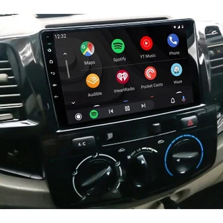 Toyota Hilux/Fortuner (2006 -2010) Android Radio With Wireless Apple Carplay and Android Auto