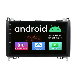 Mercedes Benz A -CLASS W169, B- Class W245, Viano/Vito W639 Android Radio With Apple Carplay