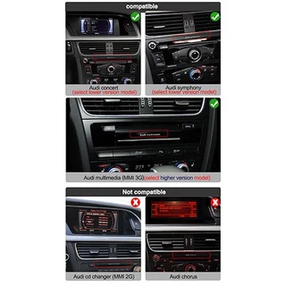Audi A4, B8, A5, S4 &amp; S5 (2009 - 2016) Android Radio With Wireless Apple Carplay