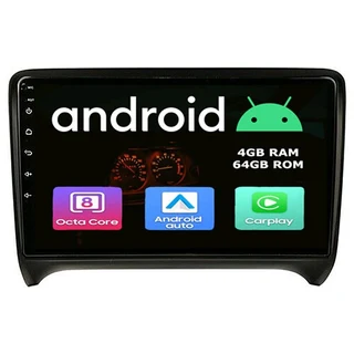 Audi A4, S4, RS4 (2002 - 2008) Android Radio With Wireless Apple Carplay and Android Auto