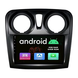 Renault Sandero (2014 - 2022) Android Radio With Wireless Apple Carplay and Android Auto