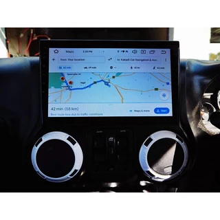 Jeep Wrangler (2011 -2018) Android Radio With Wireless Apple Carplay and Android Auto