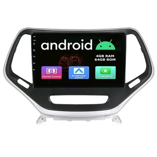 Jeep Cherokee (2014 - 2021) Android Radio With Wireless Apple Carplay and Android Auto