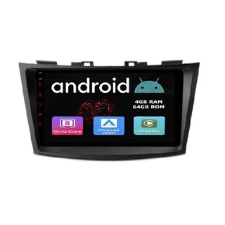 Suzuki Swift (2010 - 2015) Android Radio With Wireless Apple Carplay and Android Auto