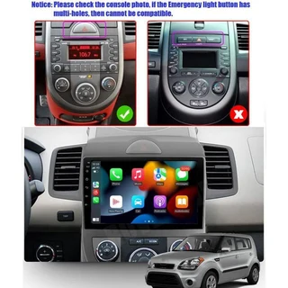 Kia Soul (2009 - 2014) Android Radio With Wireless Apple Carplay and Android Auto