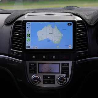 Hyundai Santa Fe (2006 -2012) Android Radio With Wireless Apple Carplay and Android Auto