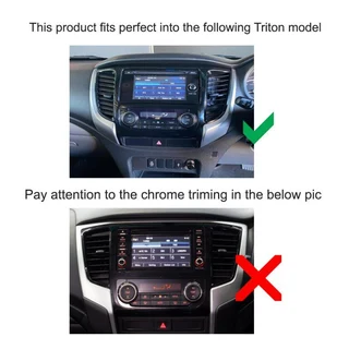 Mitsubishi Triton Fiat Fullback (2017 - 2024) Android Radio With Wireless Apple Carplay and Android