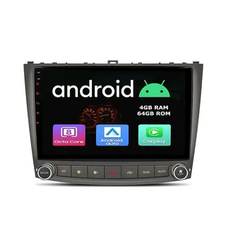 Lexus IS200, IS220, IS250, IS300 & IS350 (2005 -2012) Android Radio With Wireless Apple Carplay
