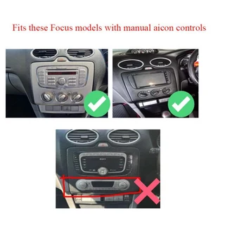 Ford Focus (2008 - 2011) Android Radio With Wireless Apple Carplay and Android Auto