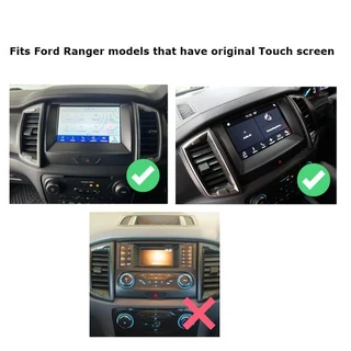 Ford Ranger T7 With a Factory Touchscreen (2016 -2022) Android Radio With Wireless Apple Carplay