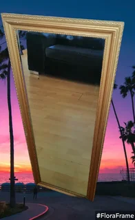 Mirror On Frame 1mtr X 300