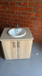 Bathroom cabinet and wash basin