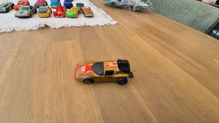 Vintage 1983 Hot Wheels Flame Runner Diecast Metal Vehicle 1:64 by Mattel