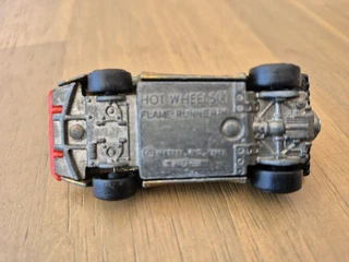 Vintage 1983 Hot Wheels Flame Runner Diecast Metal Vehicle 1:64 by Mattel