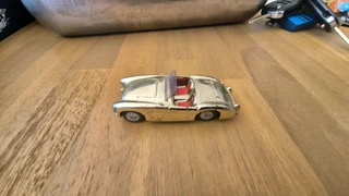Corgi Toys 300 Austin Healey Gold-plated Trophy Edition