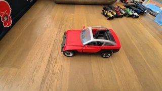 1999 Matchbox Jeep Jeepster Concept Car Red Diecast 1:18 Scale Motor Trend USED