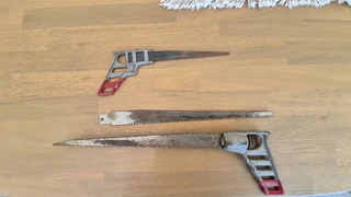 Vintage Millers Falls No. 27 Key Hole Metal Twist Saw And Another.